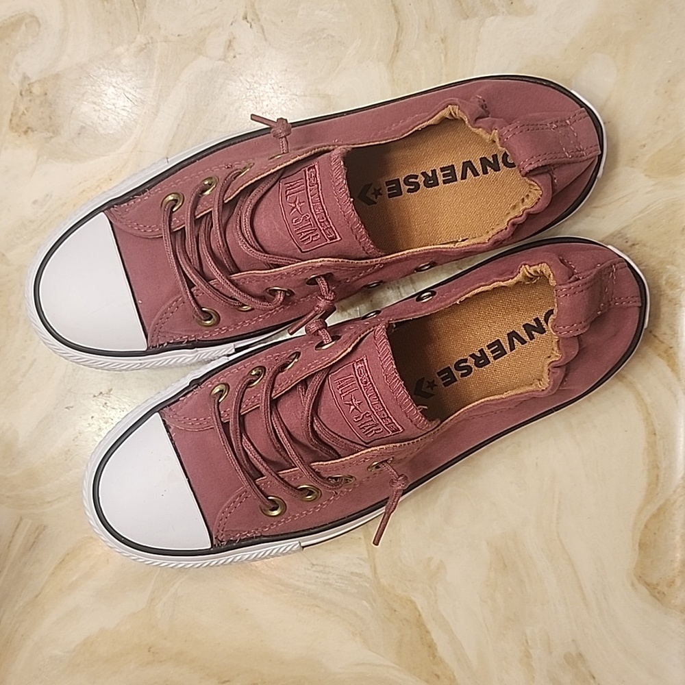 Maroon Converse